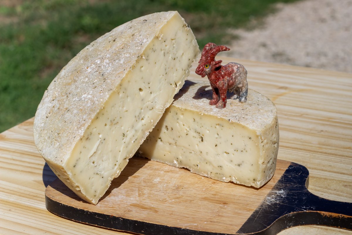 Tomme à l'ail des ours Bio